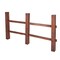 Beistle 3Feet 8in. x 6Feet 7in. 3-D Brown Fence Prop - 4 Pack